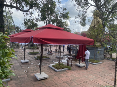 ☂️ Bảng giá ô dù ngoài trời giá rẻ, bền tại Hà Tĩnh | Giá tốt